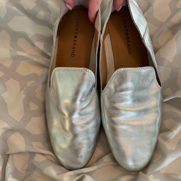 Lucky Brand Silver Cahill loafers - Picture 3 of 4